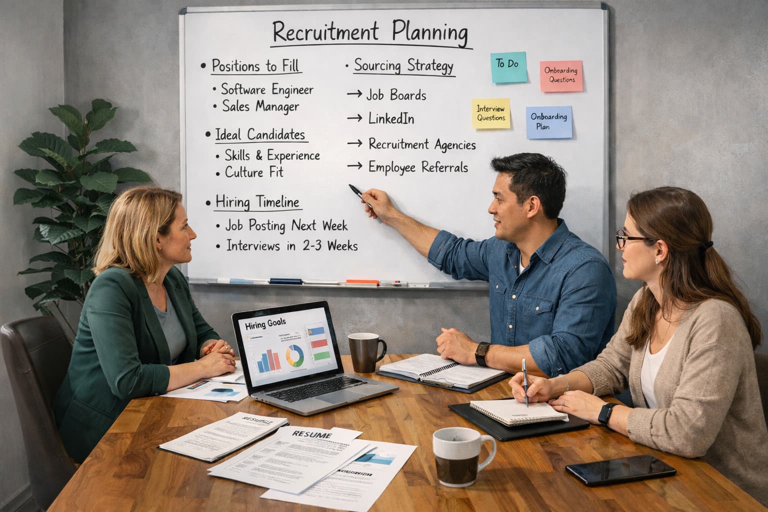 personaliplaneerimine, hiring plan